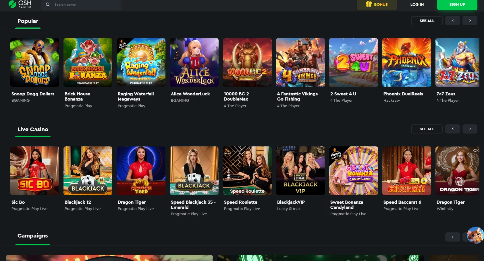 OshCasino